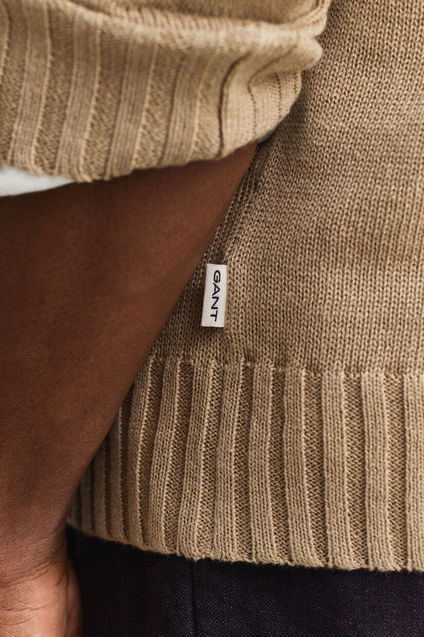 Pull en lin m&eacute;lang&eacute;