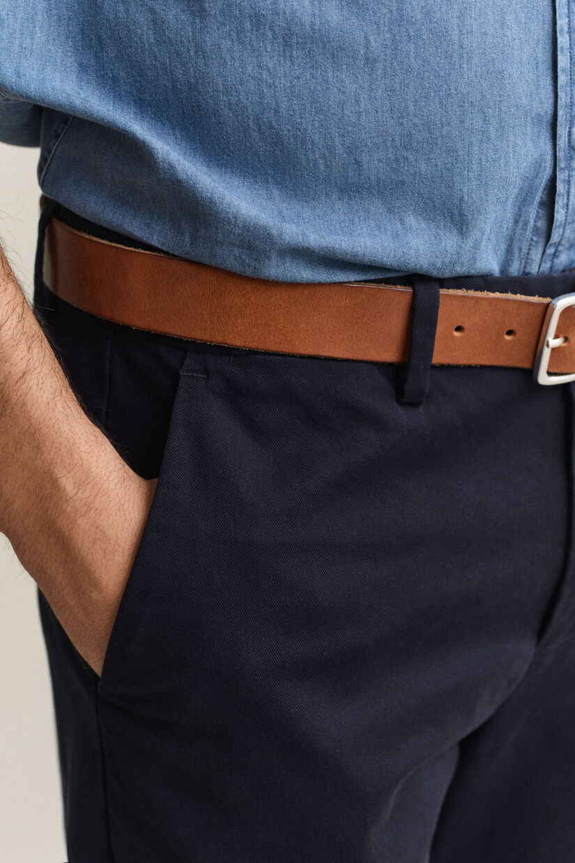 Pantalon chino &eacute;l&eacute;gant coupe regular