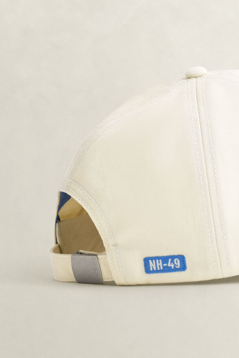 Casquette en serg&eacute; de coton Graphic