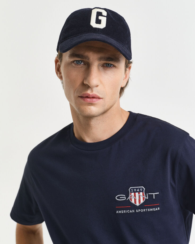 T-shirt brod&eacute; Archive Shield