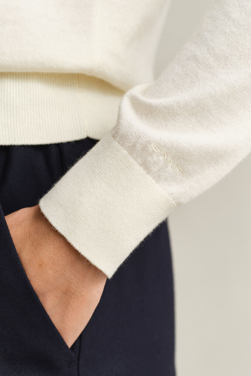 Cardigan col rond l&eacute;ger