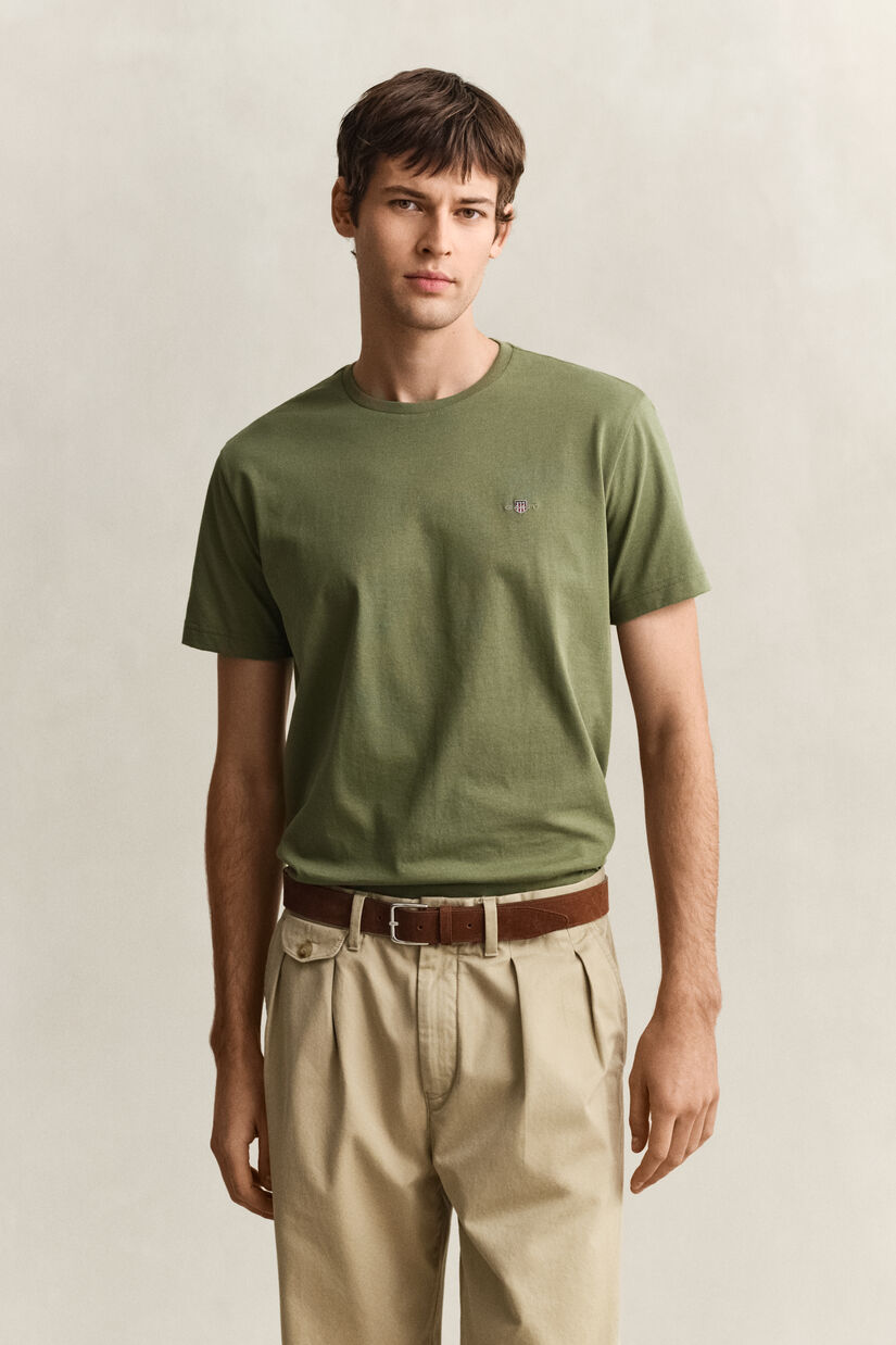 T-shirt coupe regular avec &eacute;cusson