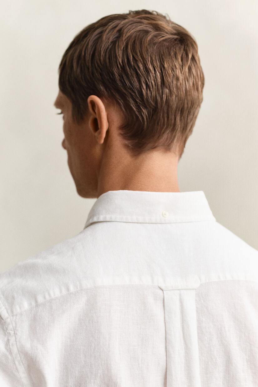 Chemise en lin m&eacute;lang&eacute;