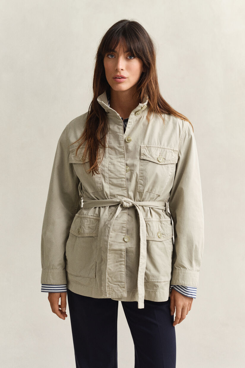 Veste militaire avec ceinture