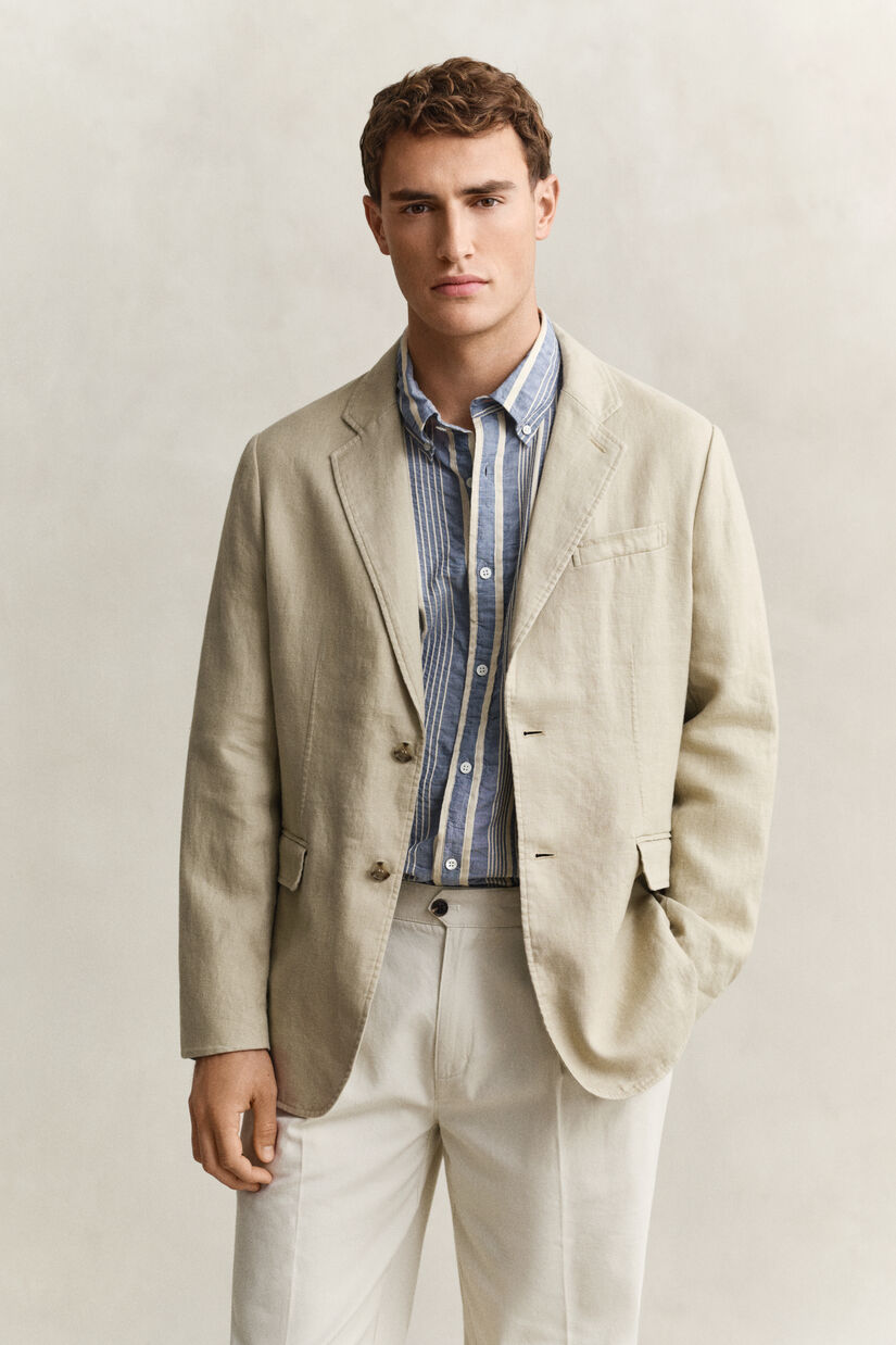 Veste blazer en lin