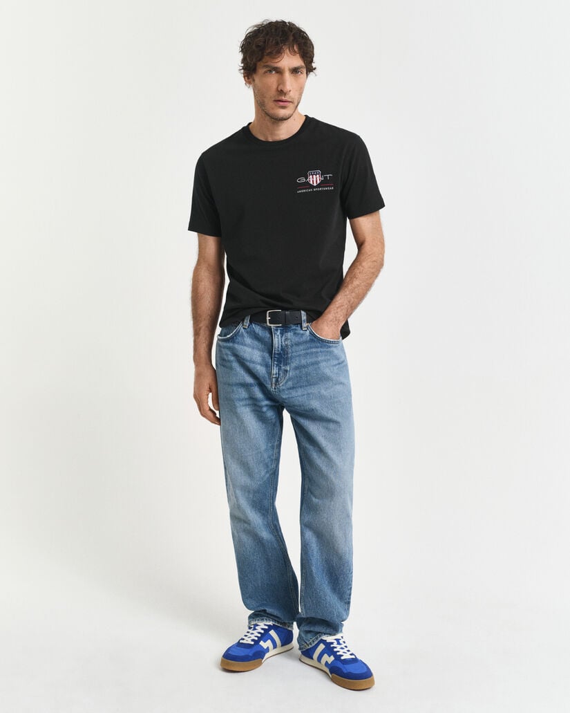 T-shirt brod&eacute; Archive Shield