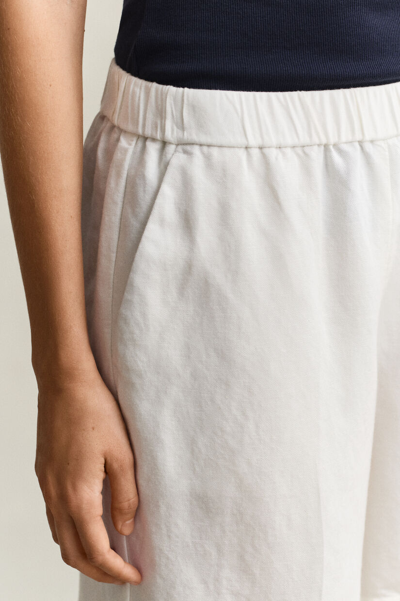 Short en lin m&eacute;lang&eacute;