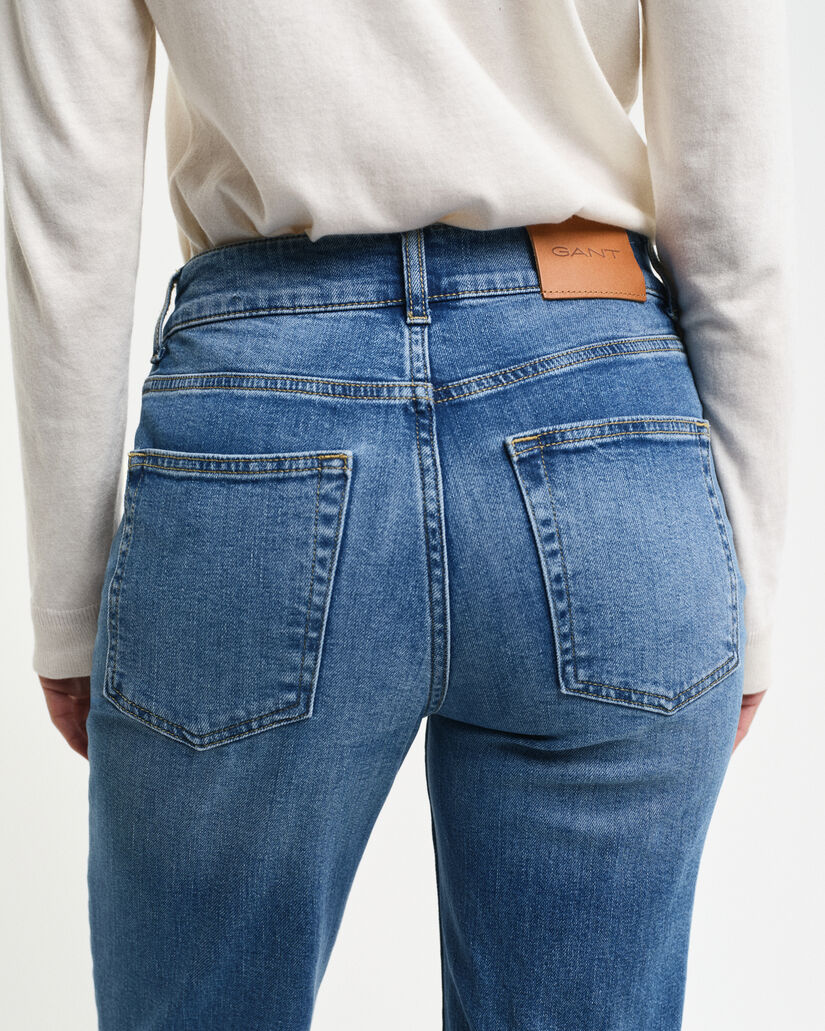 Jean slim fit &eacute;vas&eacute;