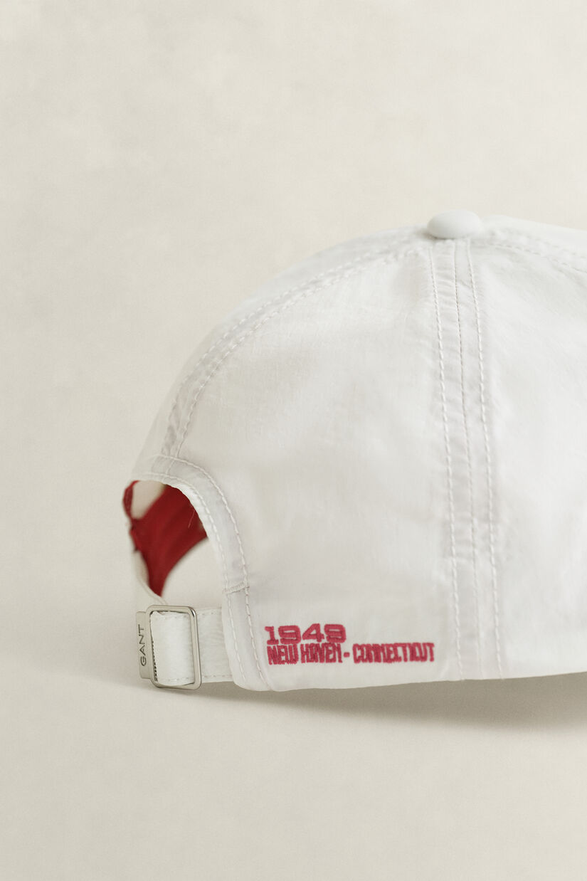 Casquette graphique effet froiss&eacute;