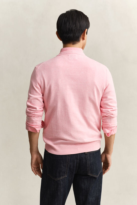 Pull col rond en coton