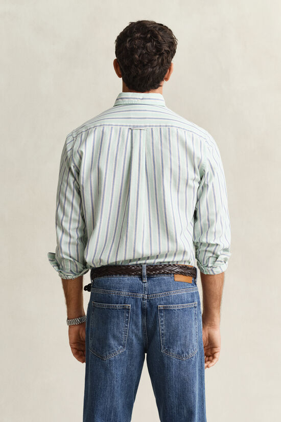 Chemise en coton Oxford &agrave; rayures Archive