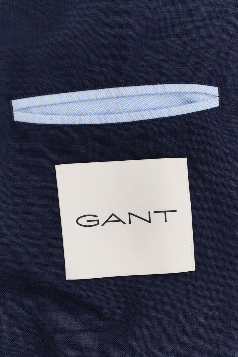 Veste de costume en coton m&eacute;lang&eacute; textur&eacute;