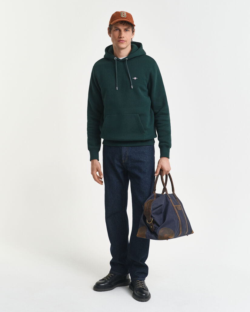 Sweat &agrave; capuche avec &eacute;cusson