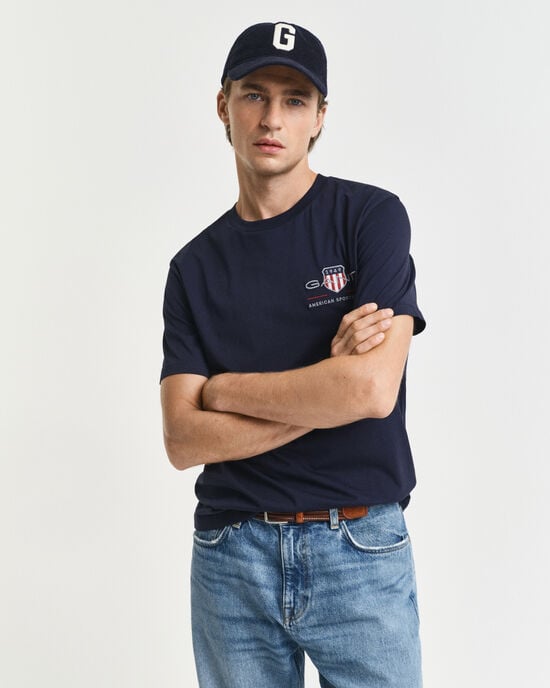 T-shirt brod&eacute; Archive Shield