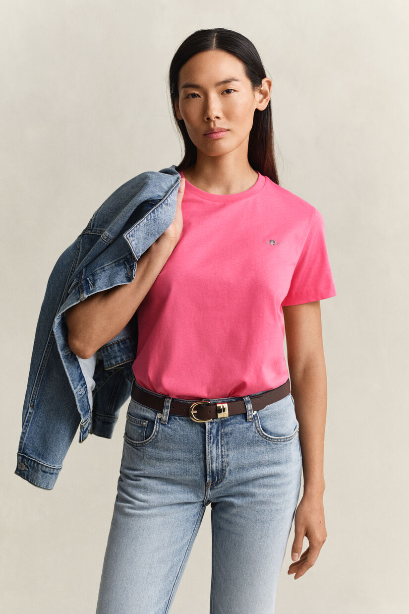 T-shirt avec &eacute;cusson
