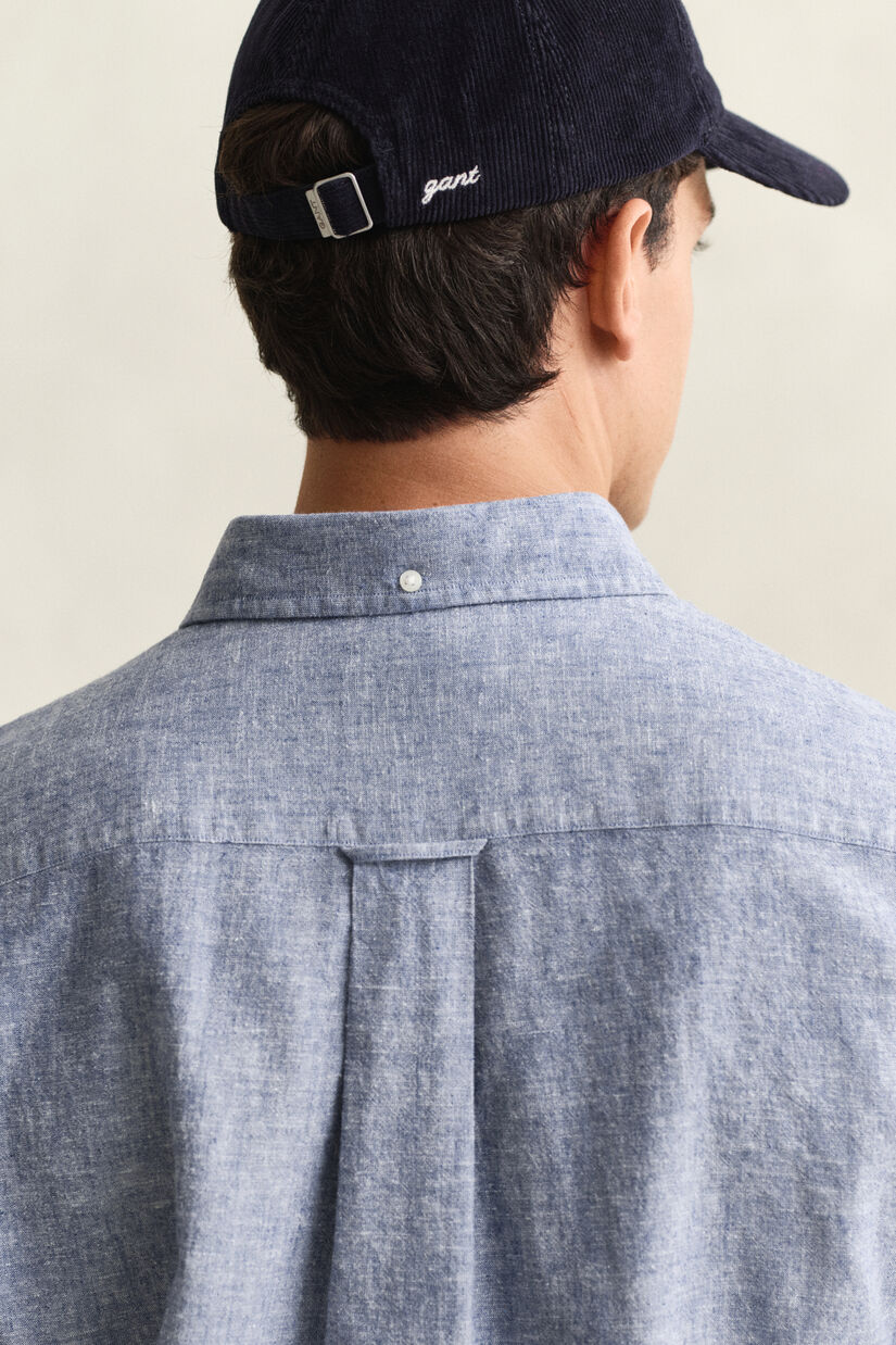 Chemise en lin m&eacute;lang&eacute;