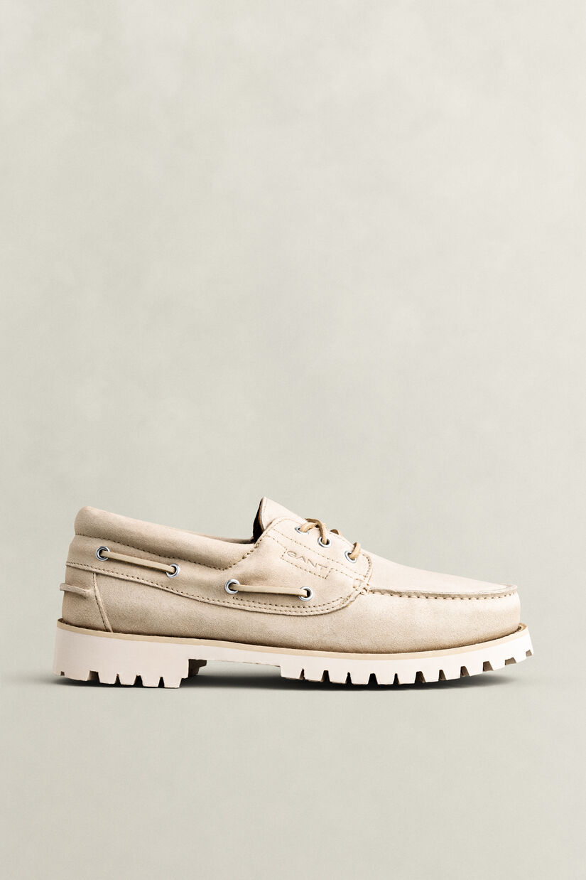 Chaussures bateau en daim Tratton